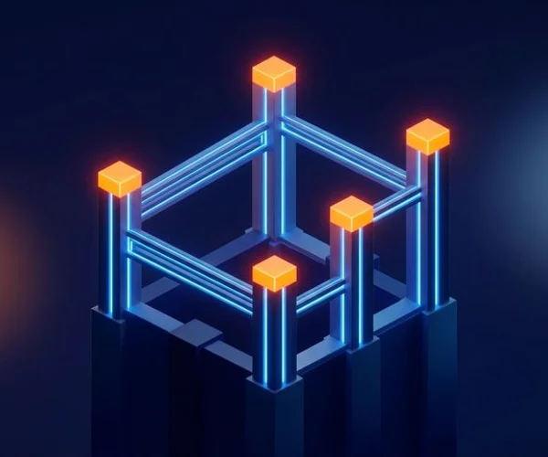Strategy framework diagram showing five interconnected pillars of AI search visibility improvement including topical authority schema markup and citation building