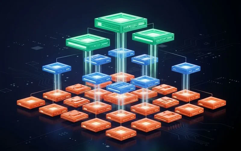 Category page architecture diagram showing SEO silo structure for optimal e-commerce site organization