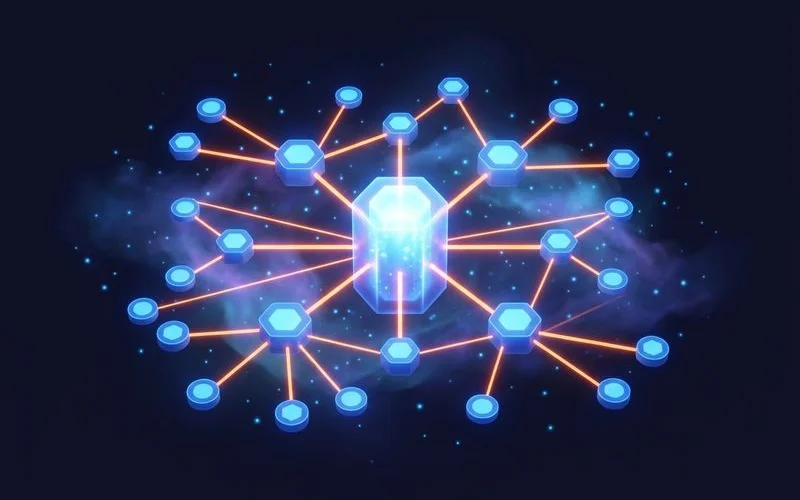 SEO content strategy showing topic cluster and pillar page architecture for building topical authority