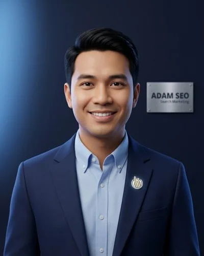 Mat - SEO Specialist at Adam SEO, professional headshot in modern office setting